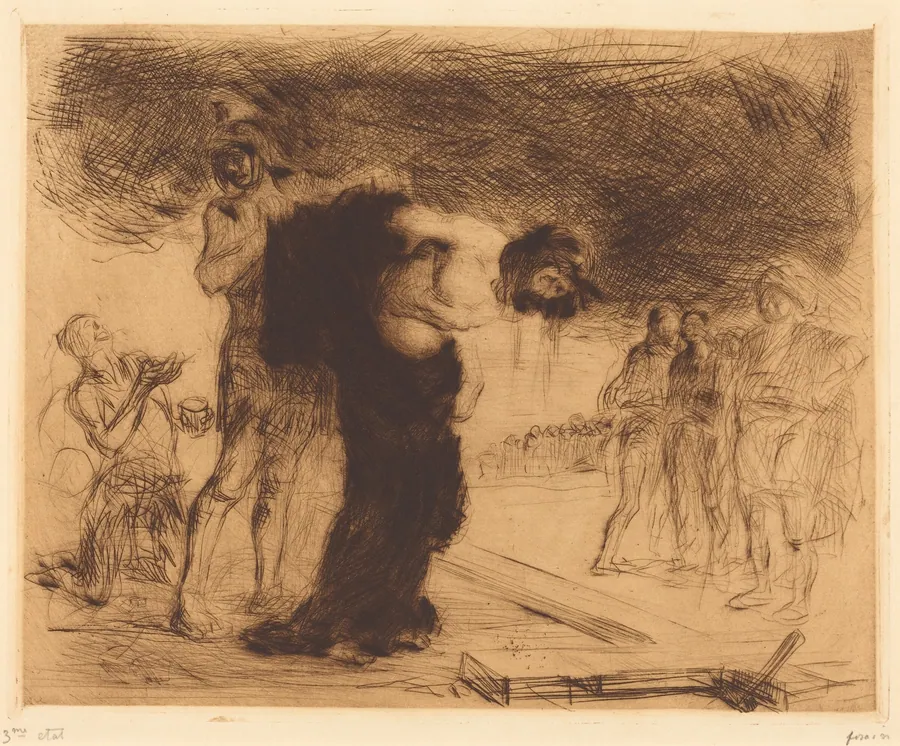 Le Christ dépouillé de ses vêtements (Christ Stripped of His Clothes) by Jean-Louis Forain