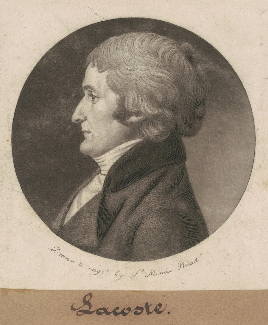 Lacoste by Charles B. J. Févret de Saint-Mémin