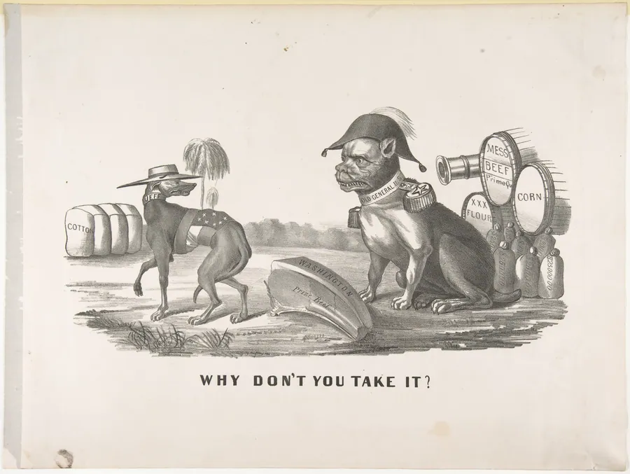 Why Don't You Take It? by Currier & Ives