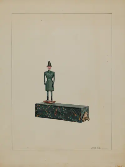 Toy - Man on Music Box