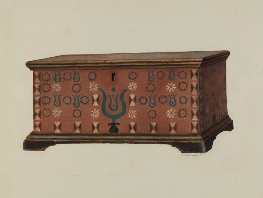 Decorated Box by Austin L. Davison