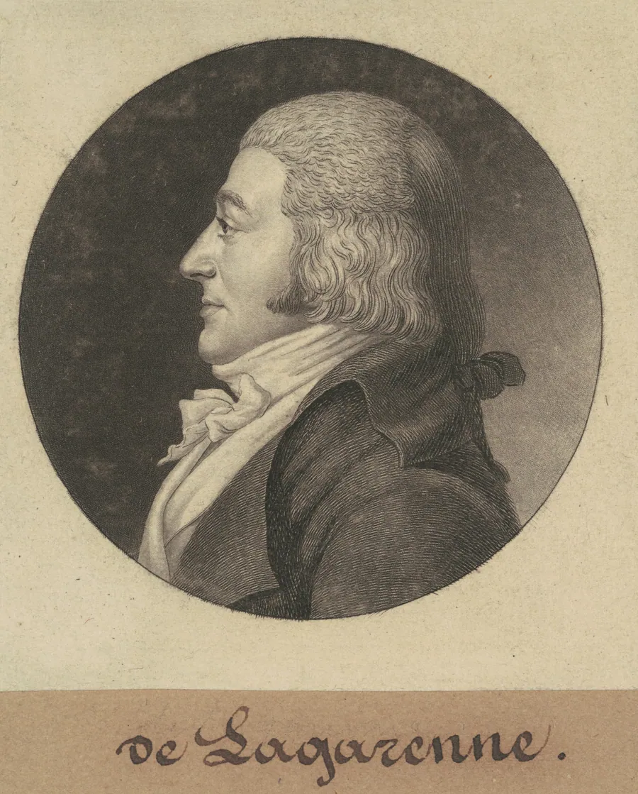 Charles de Lagarenne by Charles B. J. Févret de Saint-Mémin