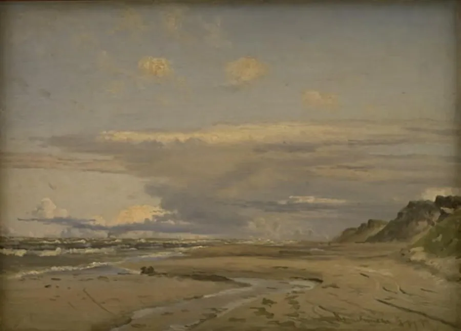 Stranden ved Kandestederne by Vilhelm Kyhn