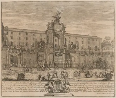 The Seconda Macchina for the Chinea of 1731: The Arch of Peace Dedicated to Charles VI