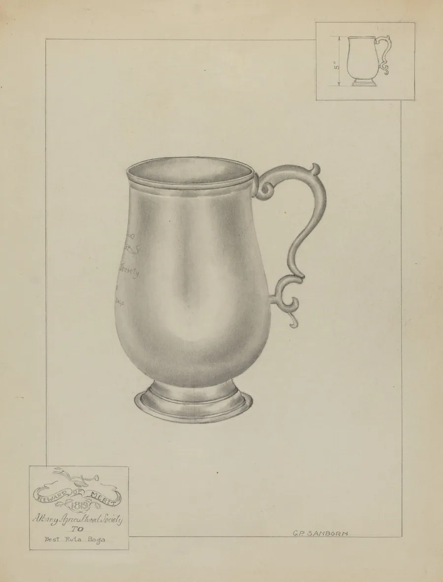 Silver Mug by Gordon Sanborn