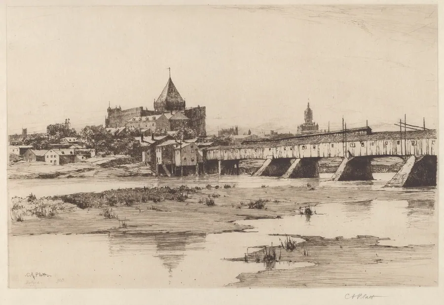 Hartford Bridge by Charles A. Platt