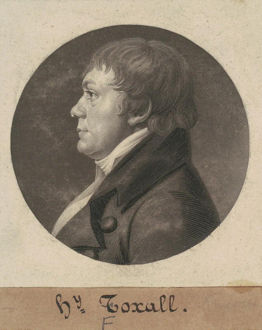 Henry Foxall by Charles B. J. Févret de Saint-Mémin