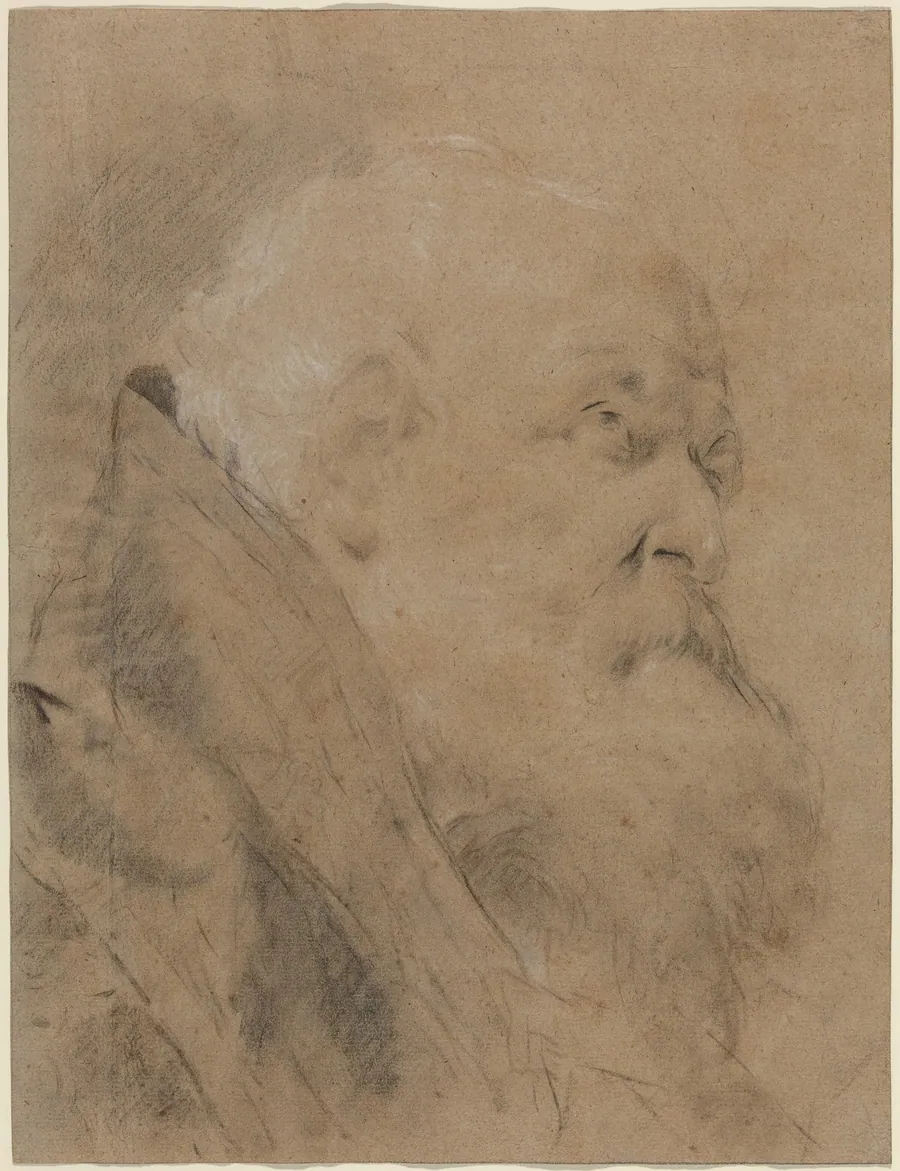 An Elderly Bishop by Giuseppe Angeli