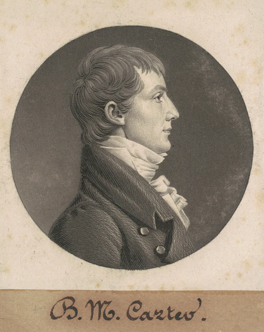Thomas Bolling Robertson by Charles B. J. Févret de Saint-Mémin