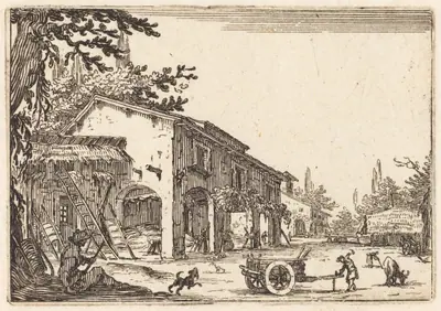 Courtyard of a Farm
