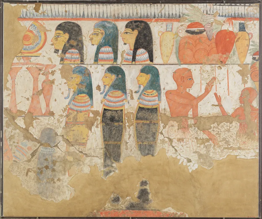 Funerary Equipment, Tomb of Userhat by Norman de Garis Davies