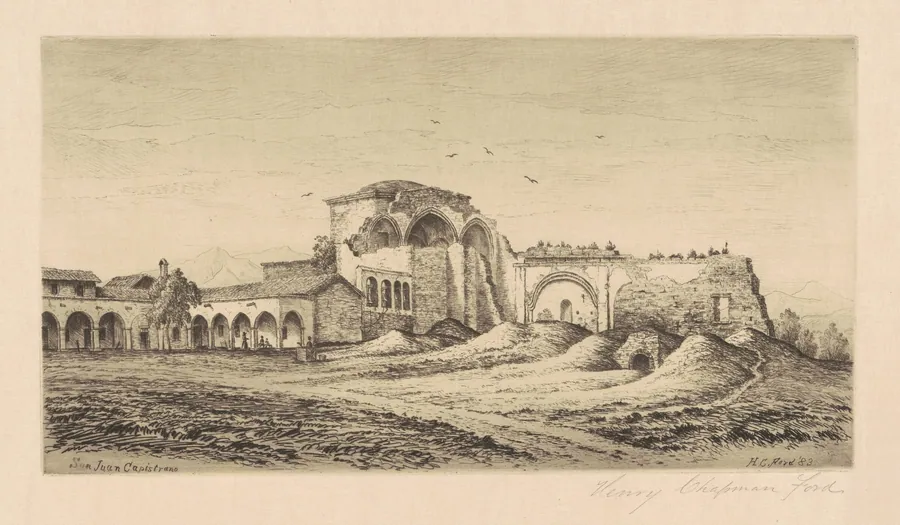 Mission San Juan Capistrano by Henry Chapman Ford