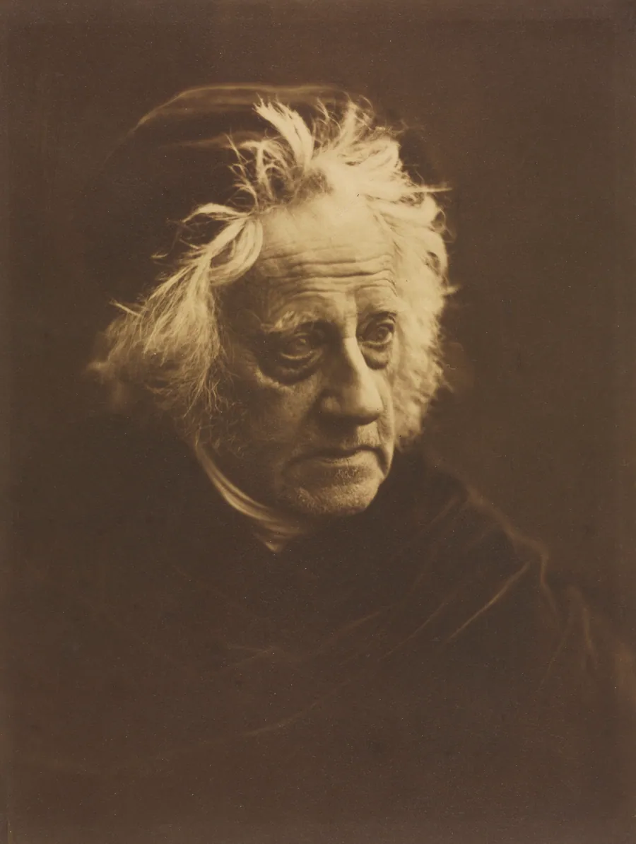 Sir John Herschel (1792-1871) by Julia Margaret Cameron