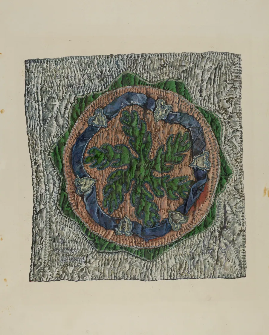 Quilt Block - "E. Cooper" Design by Florence Truelson