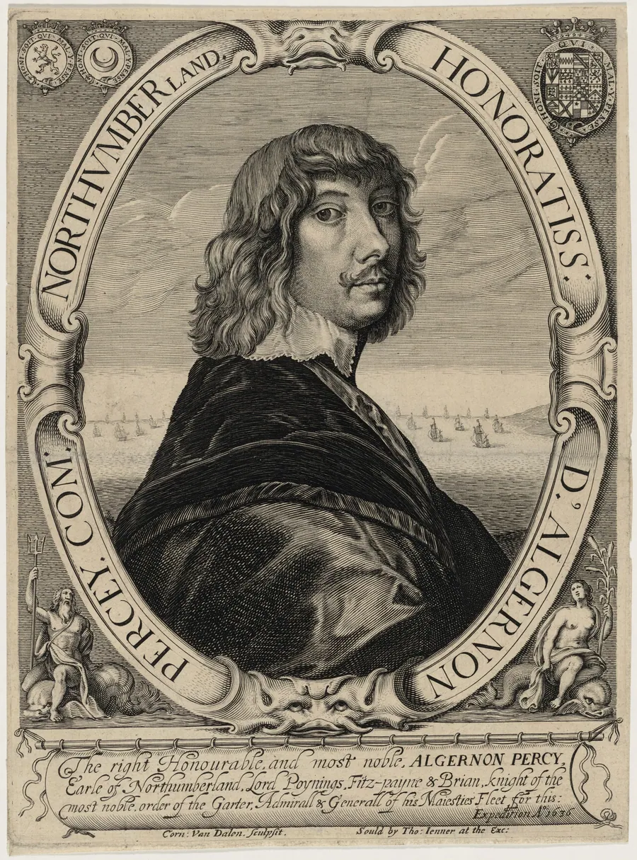 Algeron Percy, 10th Earl of Northumberland by Cornelis van Dalen I