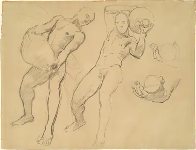 Studies of Notus for "The Winds"