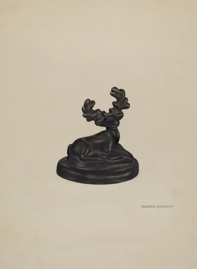 Paperweight (Deer)