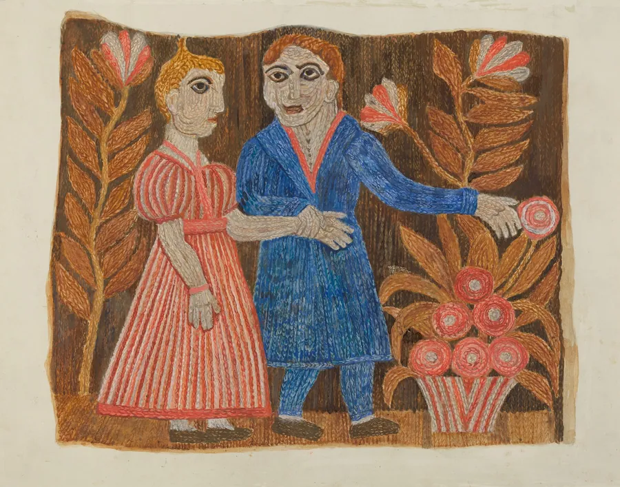 Panel from Rug by Agnes C. Sims
