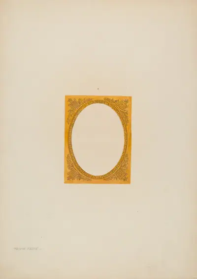 Metal Frame Daguerreotype (Brass)