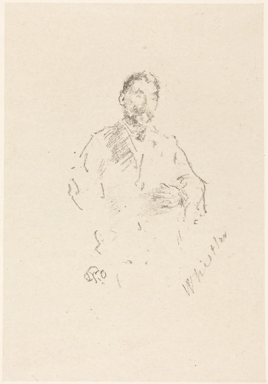 Stéphane Mallarmé, No. 2 by James McNeill Whistler