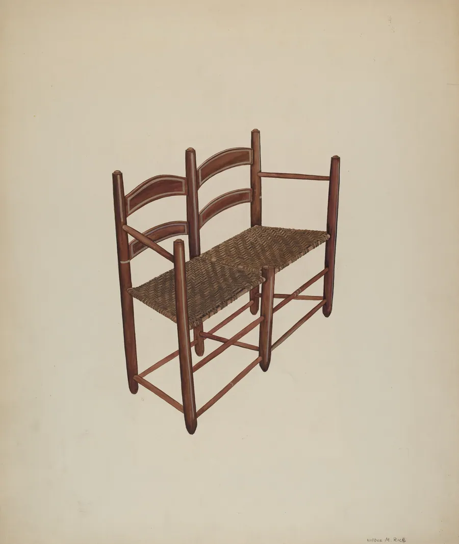 Ox Cart Chair by Wilbur M Rice