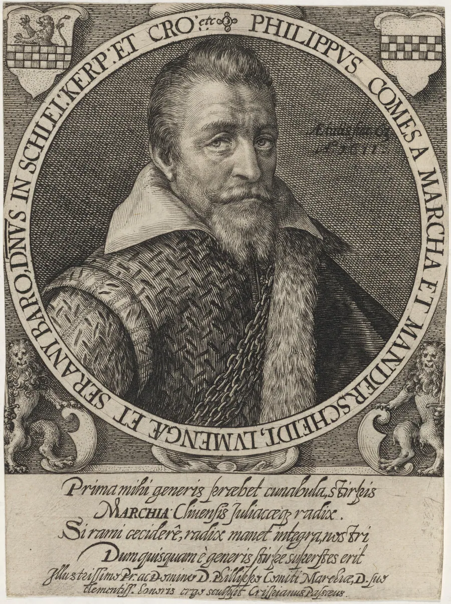 Philip of Cleves and Julich by Crispijn van de Passe I
