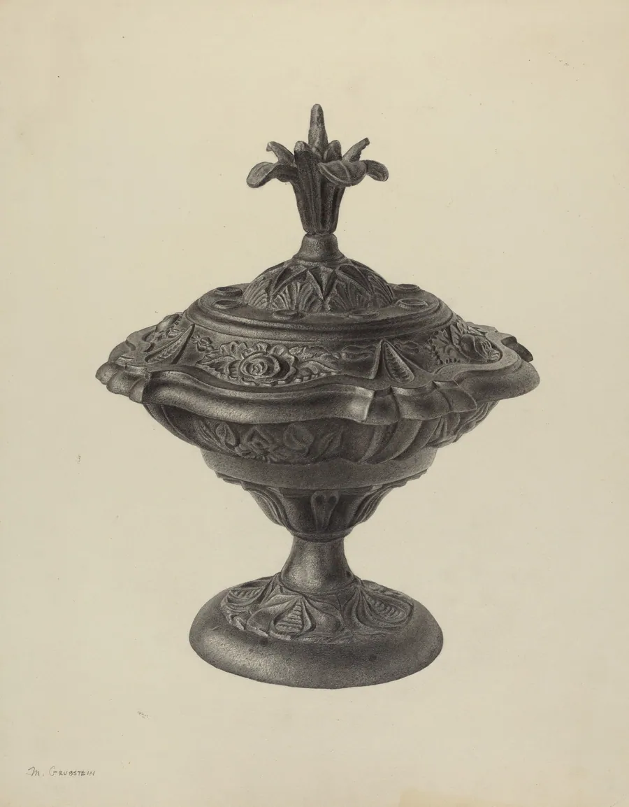 Stove Urn by Milton Grubstein