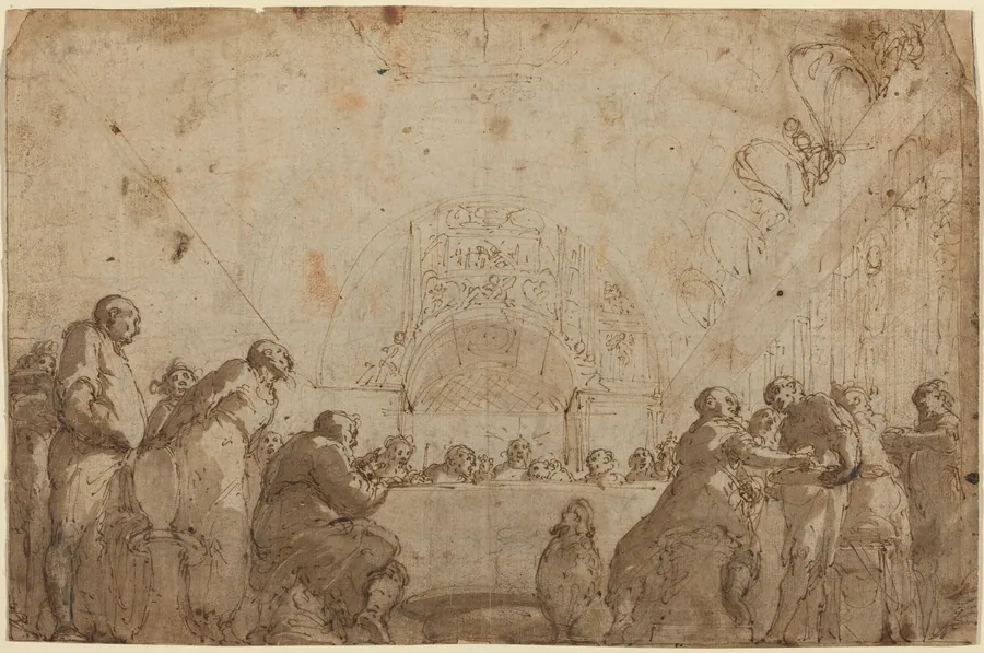 The Last Supper by Giulio Benso