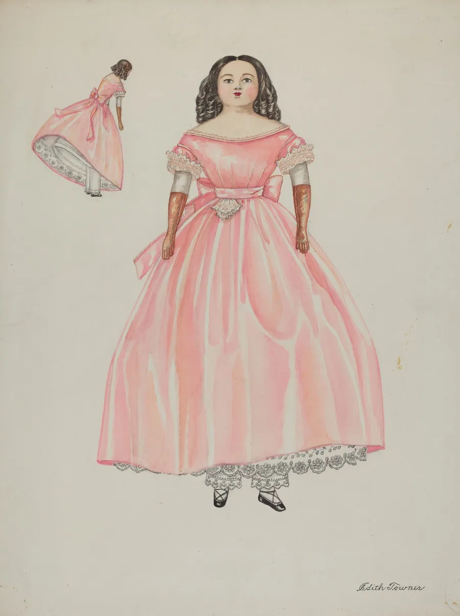 Doll - "Sally Taber" by Edith Towner
