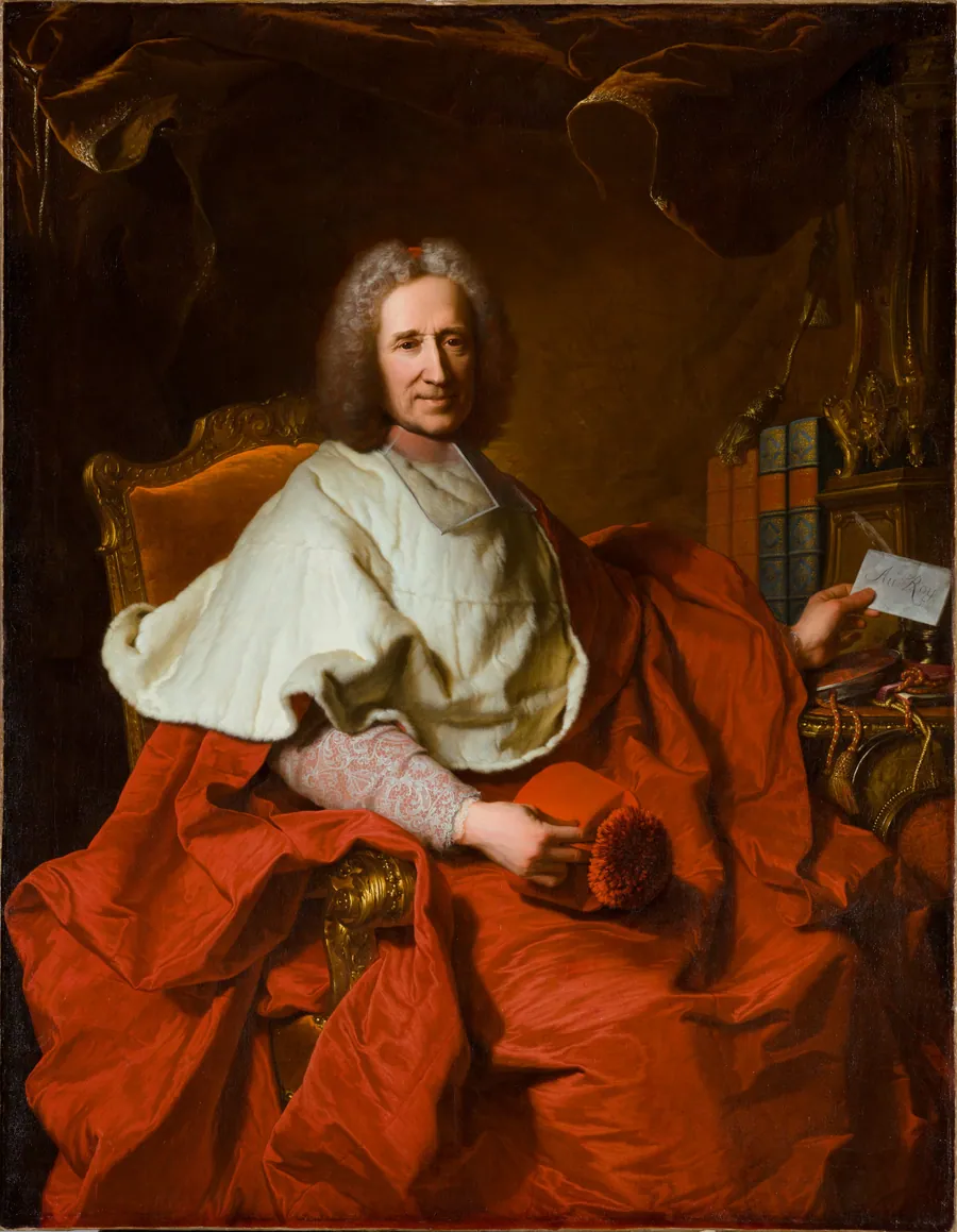 Portrait of Cardinal Guillaume Dubois by Hyacinthe Rigaud