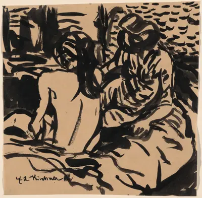 Two Women in the Room (Zwei Frauen im Raum)