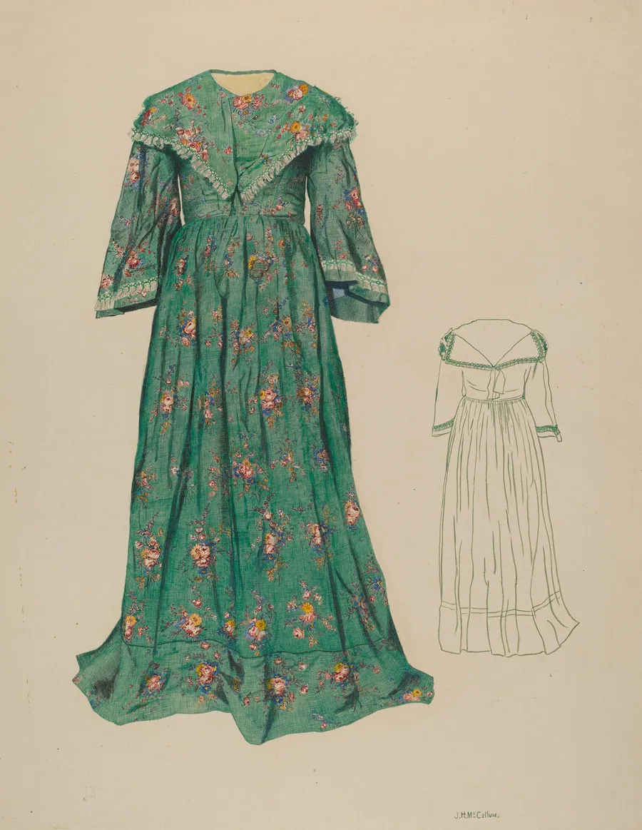 Dress by J. Herman McCollum