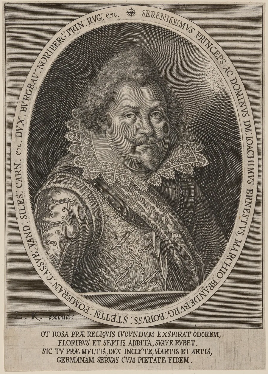 Joachim Ernest, Elector of Brandenburg by Lucas Kilian