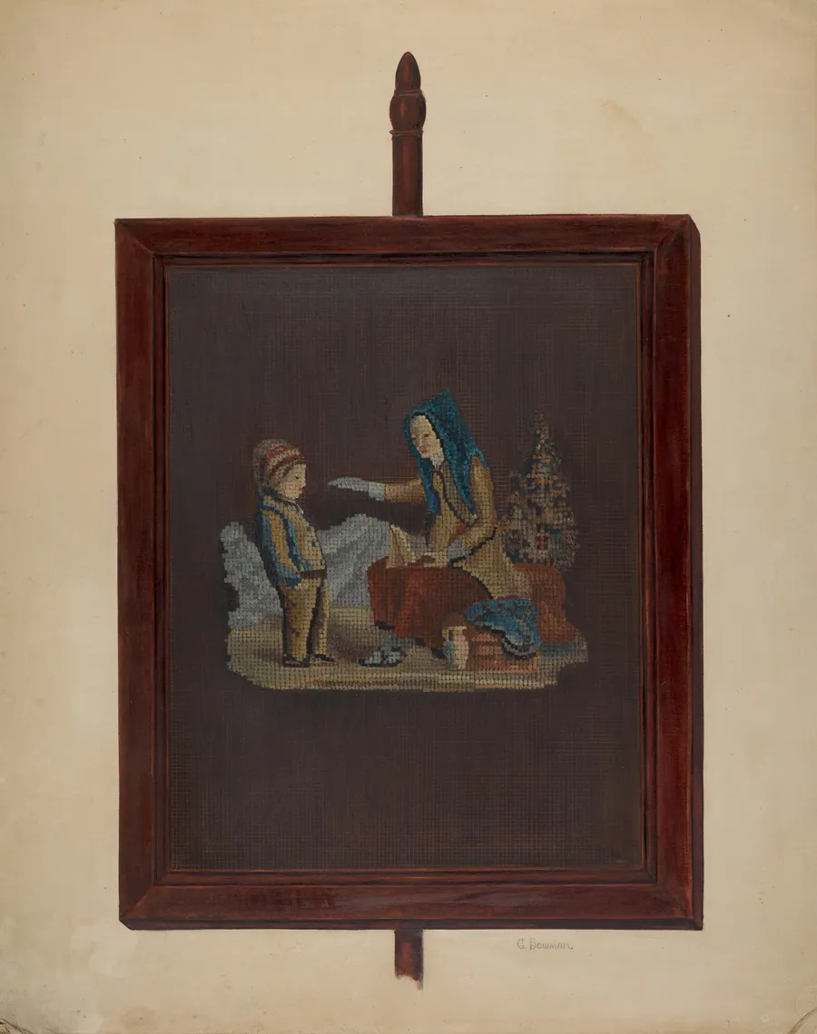 Fire Screen by Charles Bowman