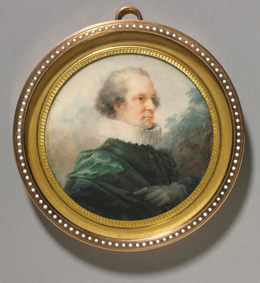 Portrait of a Man with a White Ruff by Heinrich Friedrich Füger