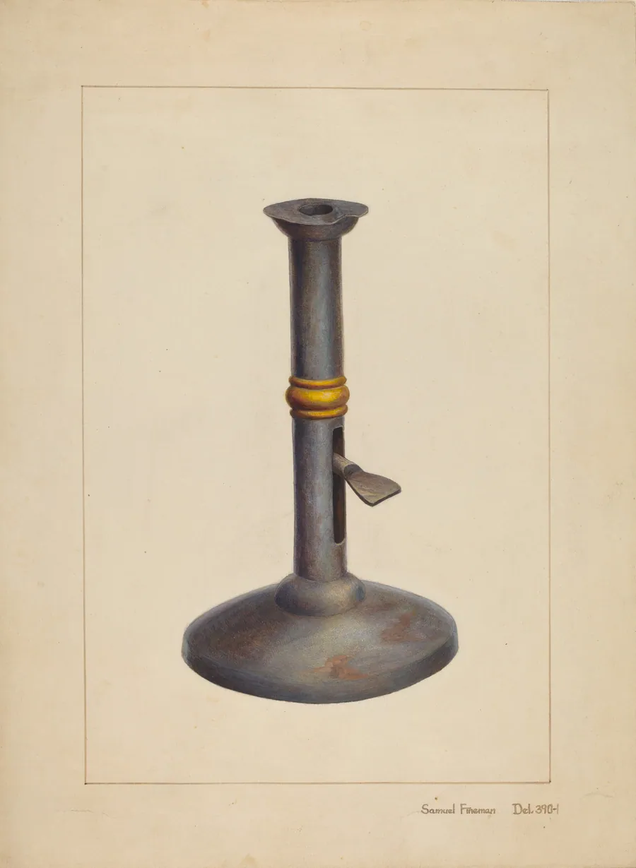 Candlestick by Samuel Fineman