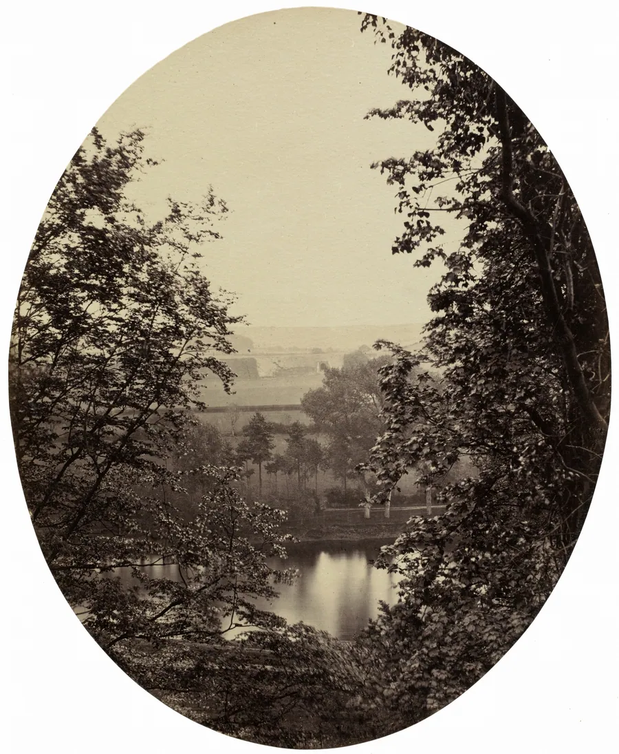 The Banks of the Severn, near Winterdyne by Major Francis Gresley