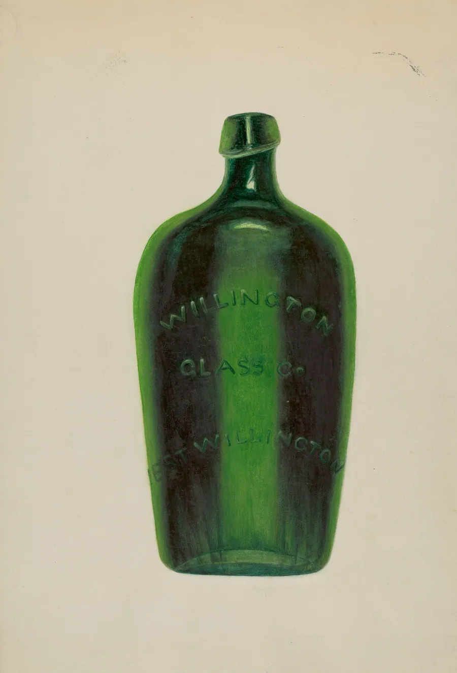 Glass Bottle by Maud M. Holme