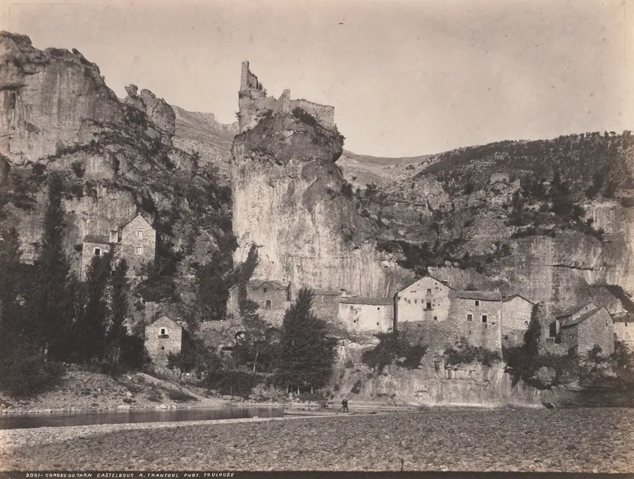 Gorges Du Tarn Castelbouc by Amédée Trantoul