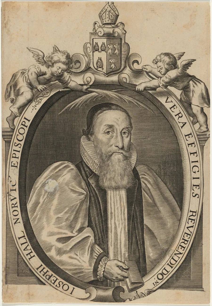 Joseph Hall, Bishop of Norwich by Crispyn van den Queboorn