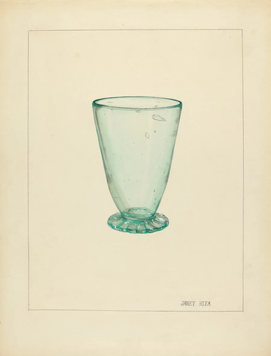 Toddy Glass by Janet Riza