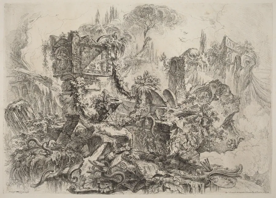The Tomb of Nero by Giovanni Battista Piranesi