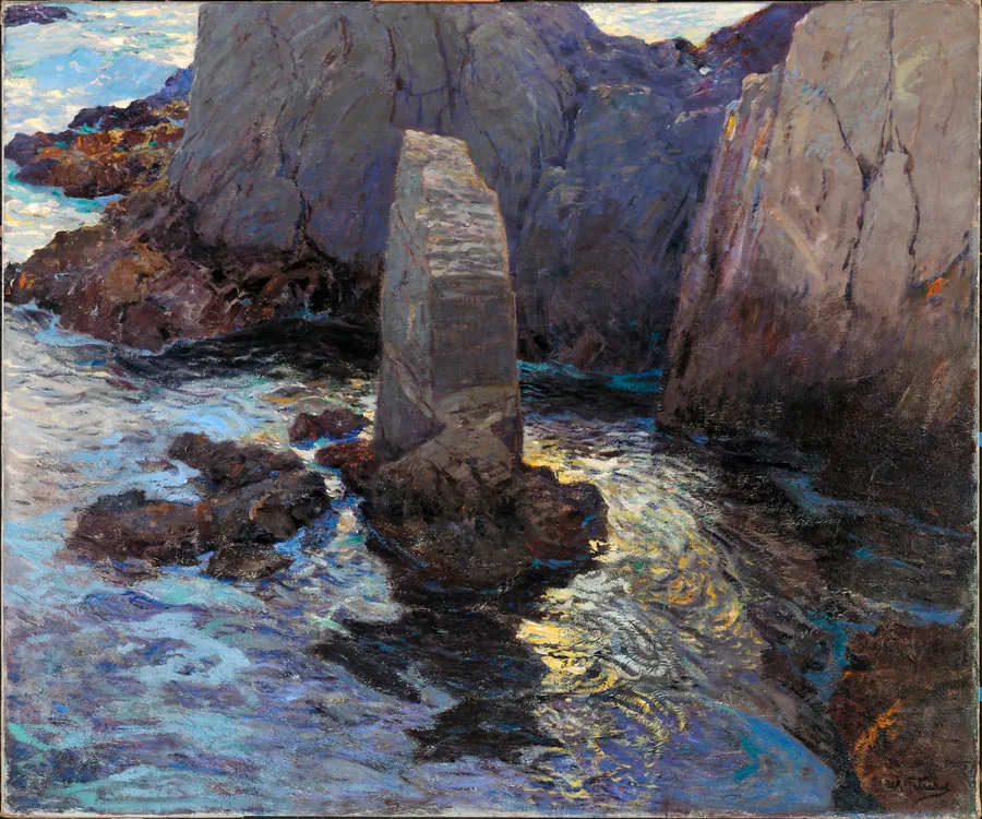 The Enchanted Pool by William Ritschel, born Nuremberg, Germany 1864-died Carmel, CA 1949