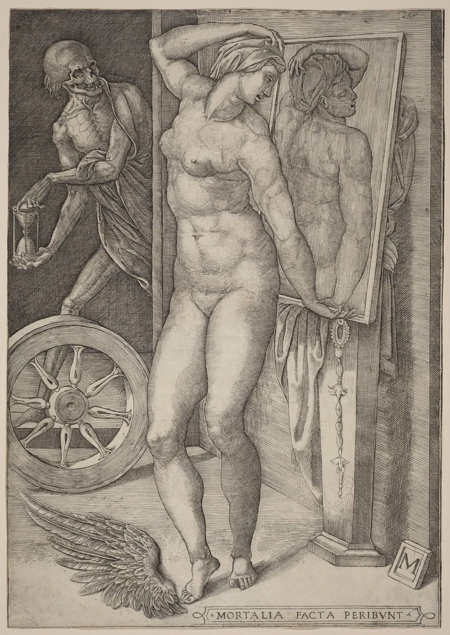 Allegory of Vanity (Death Surprising a Woman) by Italian 16th Century