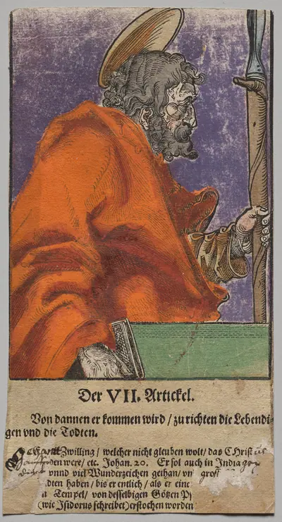 Thomas from Christ, the Apostles, and Saint Paul