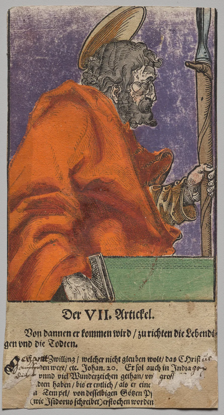 Thomas from Christ, the Apostles, and Saint Paul by Lucas Cranach the Elder, After