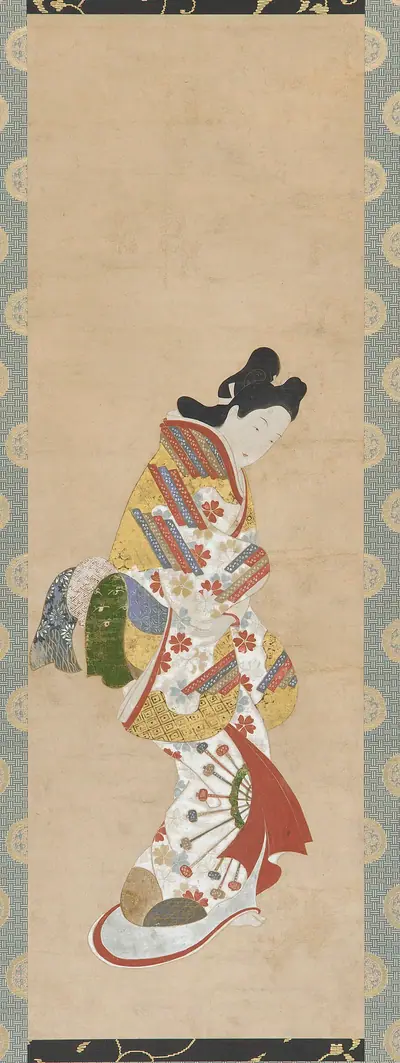 Standing figure of a woman