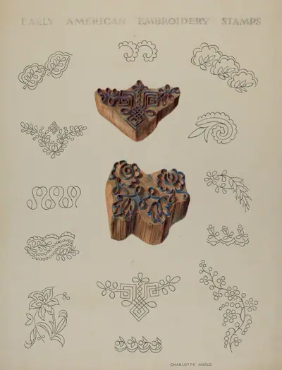 Stamps for Embroidery