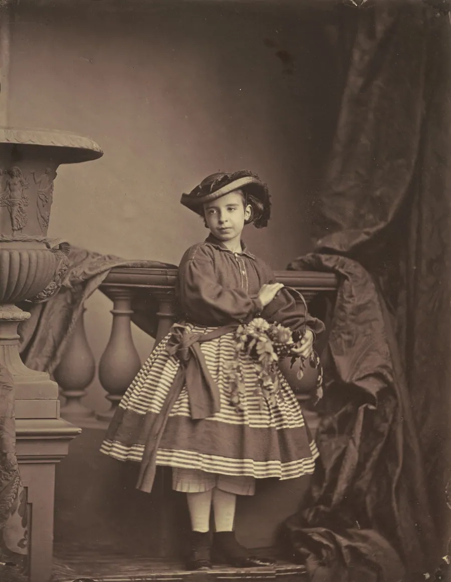 Portrait of a Girl by Antoine Samuel Adam-Salomon