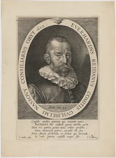 Everhard Reidan, Friend of William the Silent